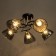 Salma chandelier 5he27 40w Black 58x58x24cm Bayerlux