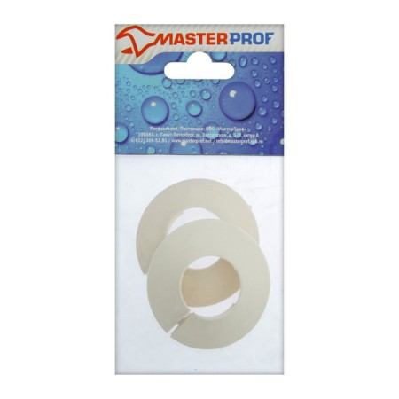 Decorative reflector Masterprof IS. 130728, 1 ", detachable, white, set 2 pcs.