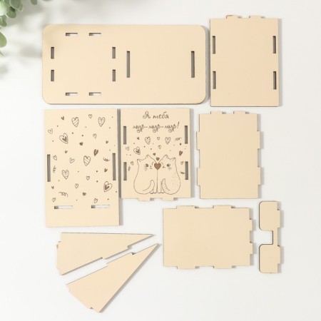 The desktop organizer "Mur-Mur-Mur" 18x12.5x9 cm (set of 9 parts)-5