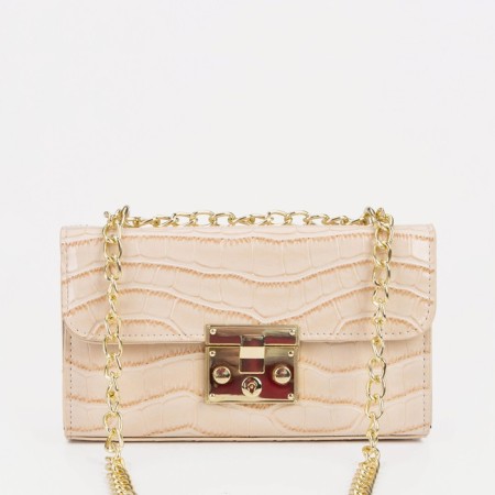 Bag-mixer on fasteners, beige color