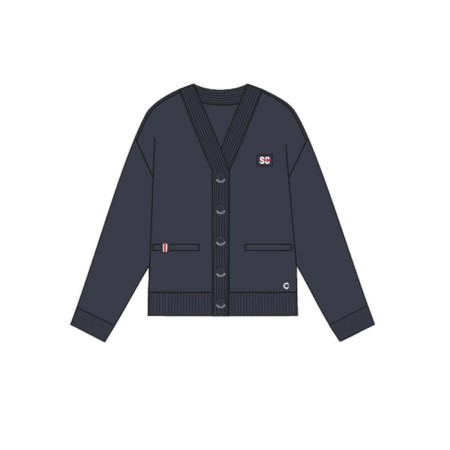 Cardigan for girls, height 134 cm-5