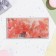 Money envelope "Congratulations!" red lilies, 16.5 x 8 cm