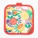 Kitchen set (2 objects) of the “fruits” shares, a bag 17x17 cm, mittens 26x16 cm, 100% p/e