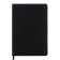 Leduced Diary A5, 140l, Cage, leatherette, elastic band, yellow cut, black