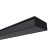 Aluminum profile Apeyron, 15.2x6 ​​mm, invoice, 1 m, black distorter, accessories