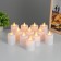 Nightmare "candle" led white 5x5x7 cm