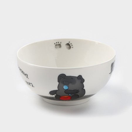 Porcelain salad "Winnie the fluff", 610 ml, d = 14 cm-2