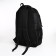 Male backpack on a zipper, 4 outer pockets, black/blue color