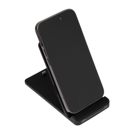 Wireless charger H16, 15 W, folding, black-2