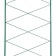 Trellis, 170 × 34 × 1 cm, metal, green, "bobi"
