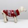 Sweater "Running Deer", L (DS 29, Osh 29, OG 29-49 cm), Burgundy