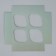Capcake box, confectionery packaging is bilateral, 4 cells "Piono" 16 x 16 x 10 cm