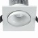 The built -in lamp Mantra Formentera, Led, 7W, 610lm, 3000k, 70 mm, Matte White Color