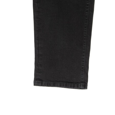 Women's jeans with high landing Contse Elegant, size M, color Washed Black-7