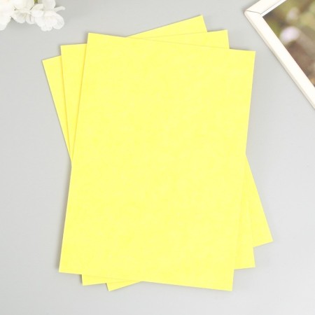A set of hard felt "Astra" (3 pcs) light yellow, 3 mm, 20x30 cm-1