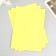 A set of hard felt "Astra" (3 pcs) light yellow, 3 mm, 20x30 cm