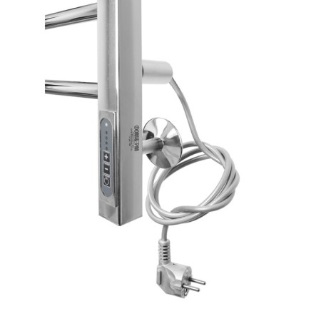 Domoterm electric heated towel rail "Cuba" P10, 500x1000 mm, right, chrome-2