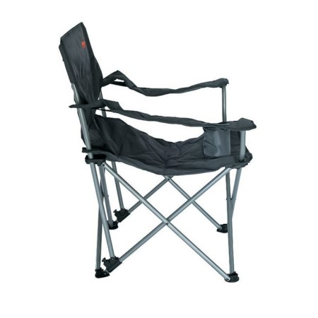 A chair with adjustable back inclination, 60 x 55 x 51/107 cm, black/gray color-2