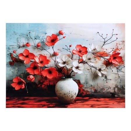 Picture on canvas "Flowers in a vase" 50*70 cm