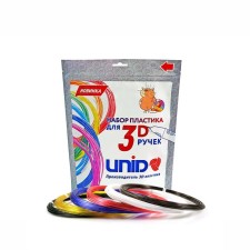 UNID PRO-6 plastic, for 3D handles, 6 colors in a set, 10 meters