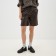 Women leather shorts MIST BAS, p. 46, brown