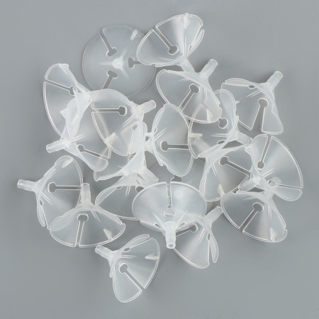 Holder for balls, for racks, set of 20 pcs., Transparent, hole diameter 0.25 cm