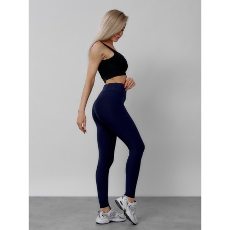 Femic fitness legins, size 42-46, dark blue color-15