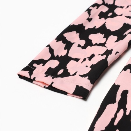 Women's dress with oxen mist, size 48, pink-7