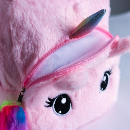 The backpack "Unicorn", the color is pink-2