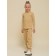 Jumper for girls, height 134 cm, beige color