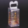 New Year. Box Gift New Year Folding PVC "Herbel Gori!" 4 x 4 x 8 cm.