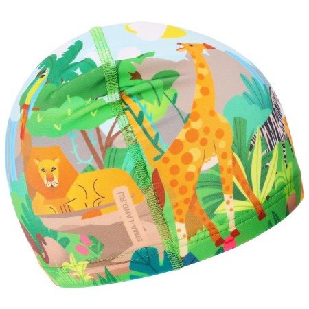 Safari children's cap for swimming, fabric, girth 46-52 cm-6