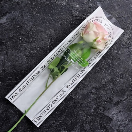 Packet stake, for flowers, black, 14*40cm