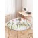 Tables on the table "Flowers of spring", round, oxford, elastic band, size 120x120 cm, diameter 75-100 cm