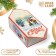 New Year. Gift box - candy New Year's folding "snowman", 18 x 28 x 10 cm.