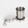 Gift set 4 in 1: Flaw 900 ml, 3 folding glasses of 70 ml, in a case