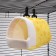 Suspended house "Cheese", 18 x 15 x 12 cm