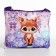 Gift set for the girl "deer", bag, notebook