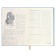 Diary of Leduced A5, 120 Escalada sheets, soft binding, artificial leather "Nappa", foil embossing, white offset 70 g/m², blue