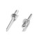 Rolls of the tundra krep, exhaust, aluminum-old, 3.2x12 mm, unpainted, 1000 pcs