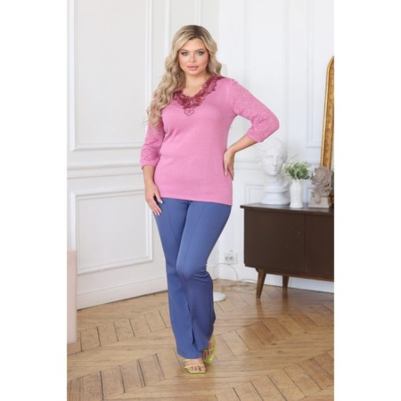 Female jumper, size 60, pink color-5