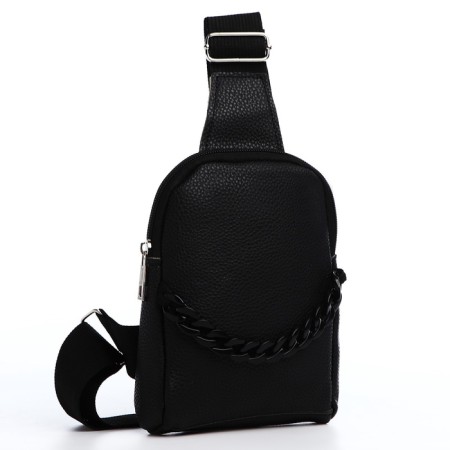 Bag over the shoulder with a chain Nazamok "Classic", 18x14x3 cm-7