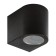 Street lamp Uniel, GU10, IP65, 75x75x92 mm, black color