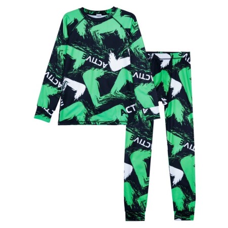 Thermal complex for a boy: trousers, sweatshirt, height 170 cm-3