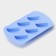 Baking shape of the share "watermelon slices", silicone, 19 × 11 × 1.5 cm, 6 cells (4 × 2.5 cm), color mix