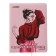 Universal grade 1-11 diary "Elegant I wear shortcomings", solid cover, artificial leather, lies, block 80 g/m2