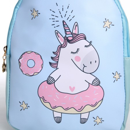 Baby backpack, lightning department, blue color-3