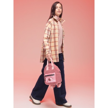 Baby bag, size 9.5x21x26.5 cm, red color-6