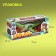 Dinosaur radio-controlled T-REX, light and sound effects, works from batteries, green color