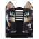Book stand 21 x 20.5 x 16.5 cm "Cat", Metal, mix